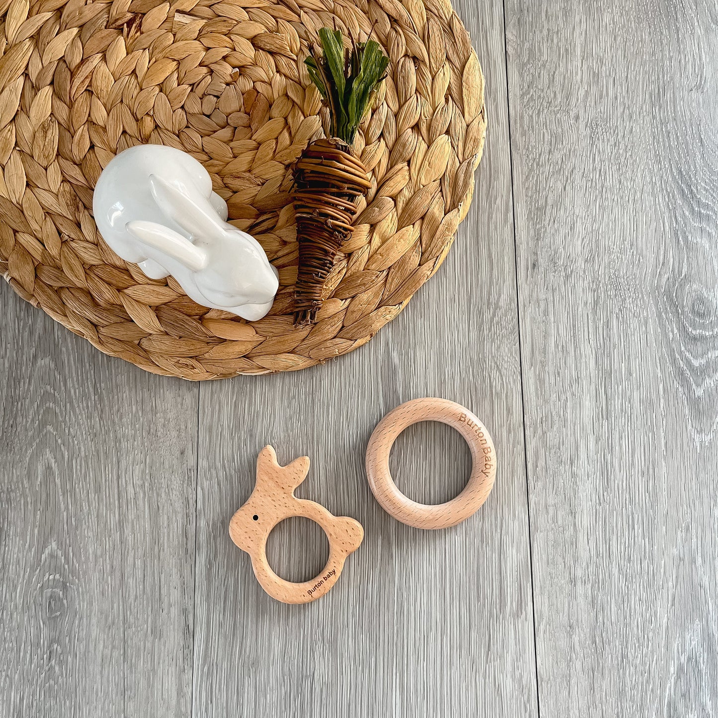 Carrots Teething Ring