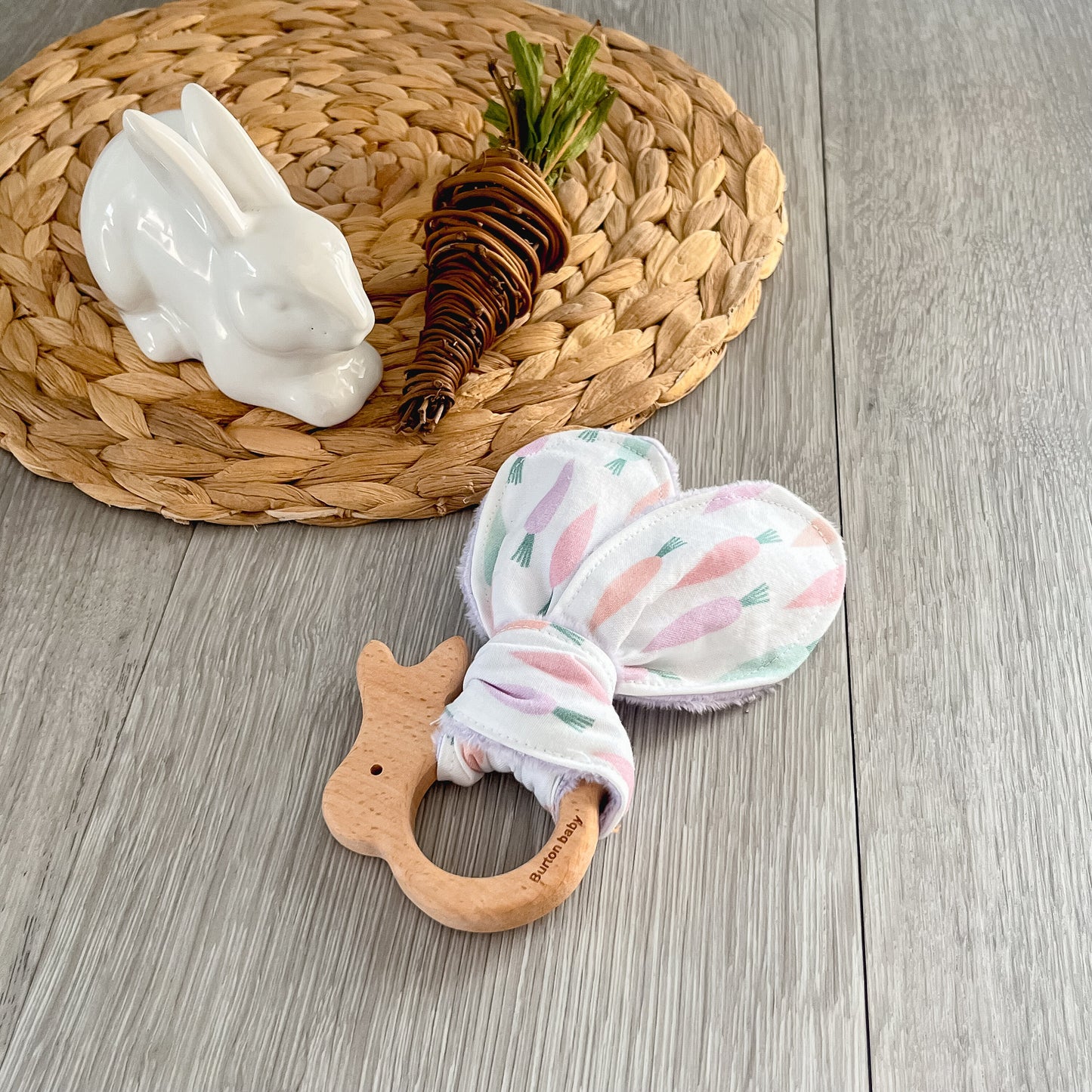 Carrots Teething Ring