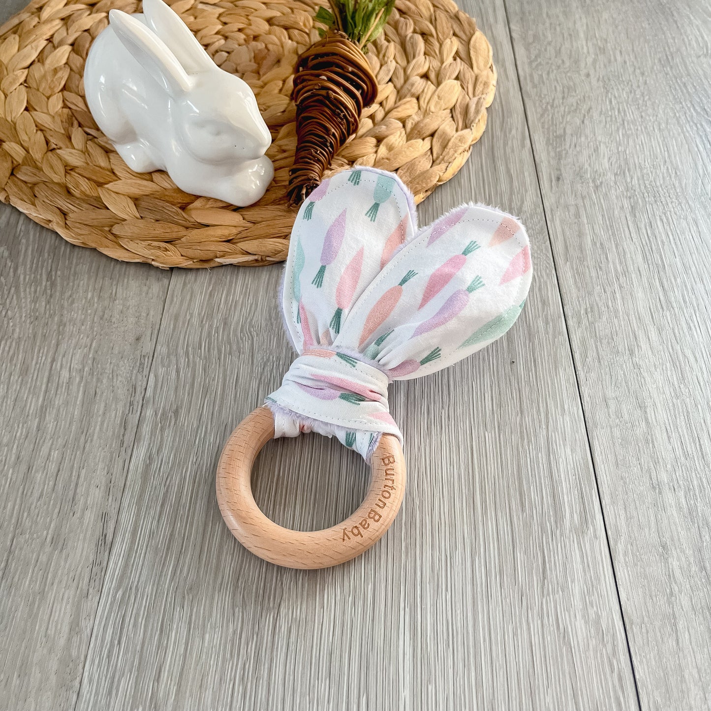 Carrots Teething Ring