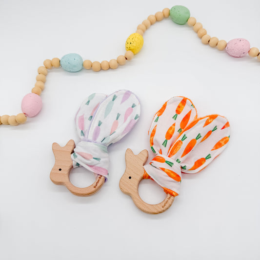 Carrots Teething Ring