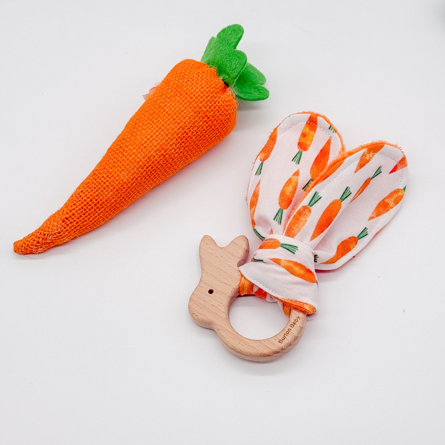 Carrots Teething Ring