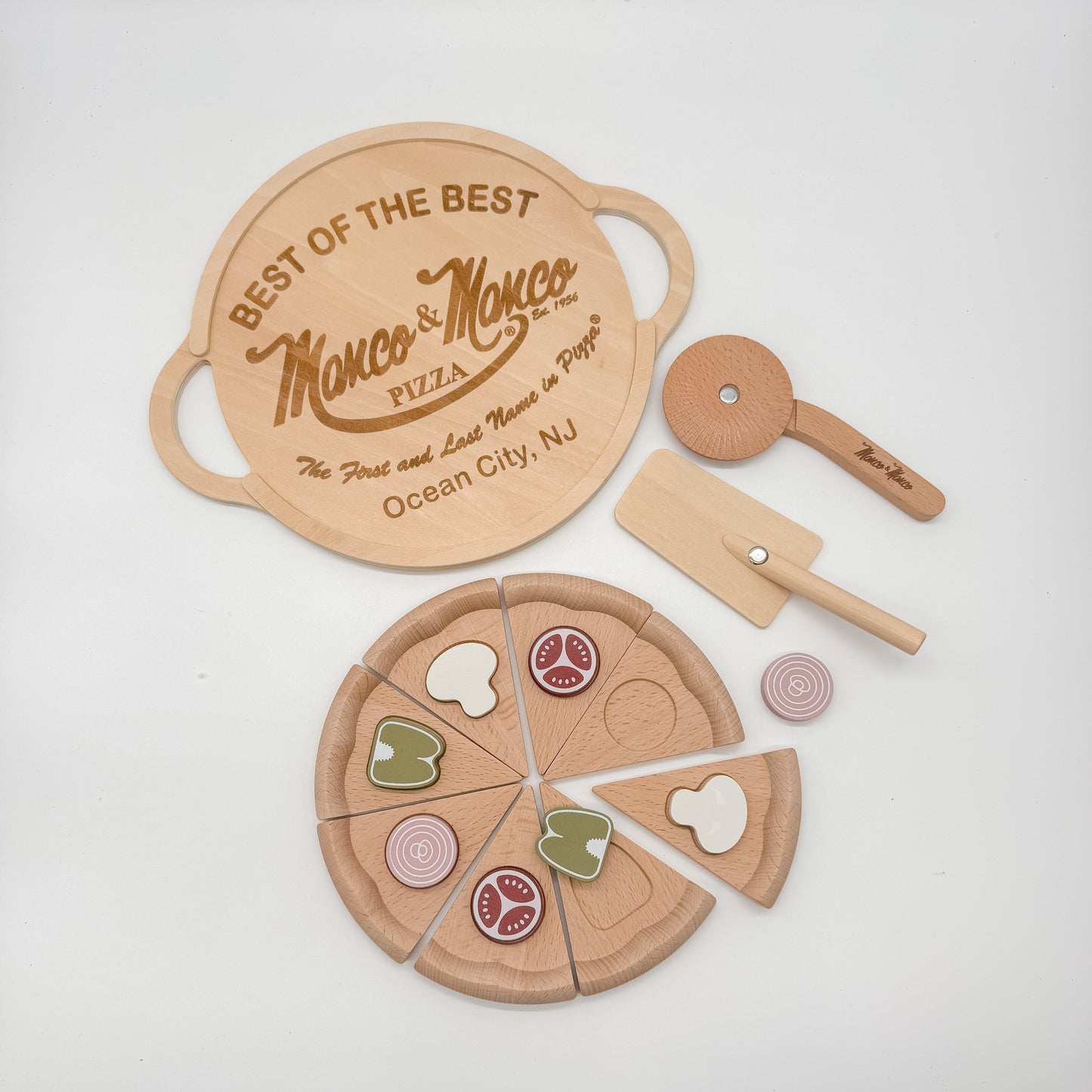 Manco & Manco Wooden Toy Pizza