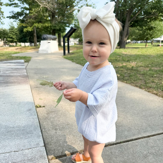 Muslin Bubble Romper