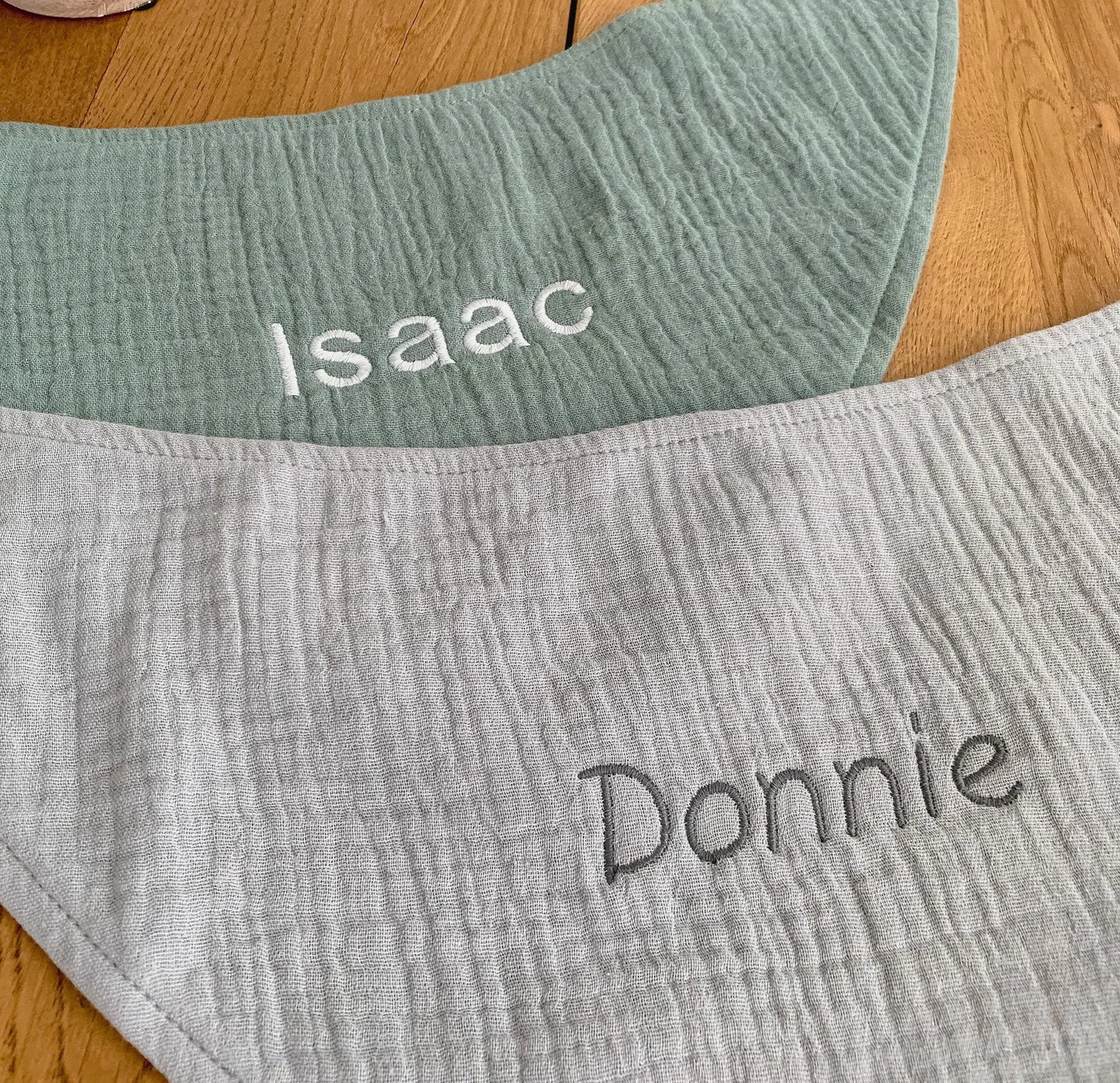 Personalized Bandana Bibs