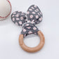 Baseball Teething Ring