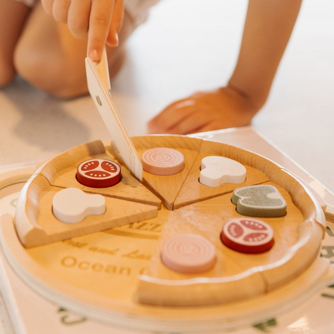 Manco & Manco Wooden Toy Pizza