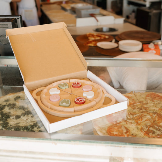 Manco & Manco Wooden Toy Pizza